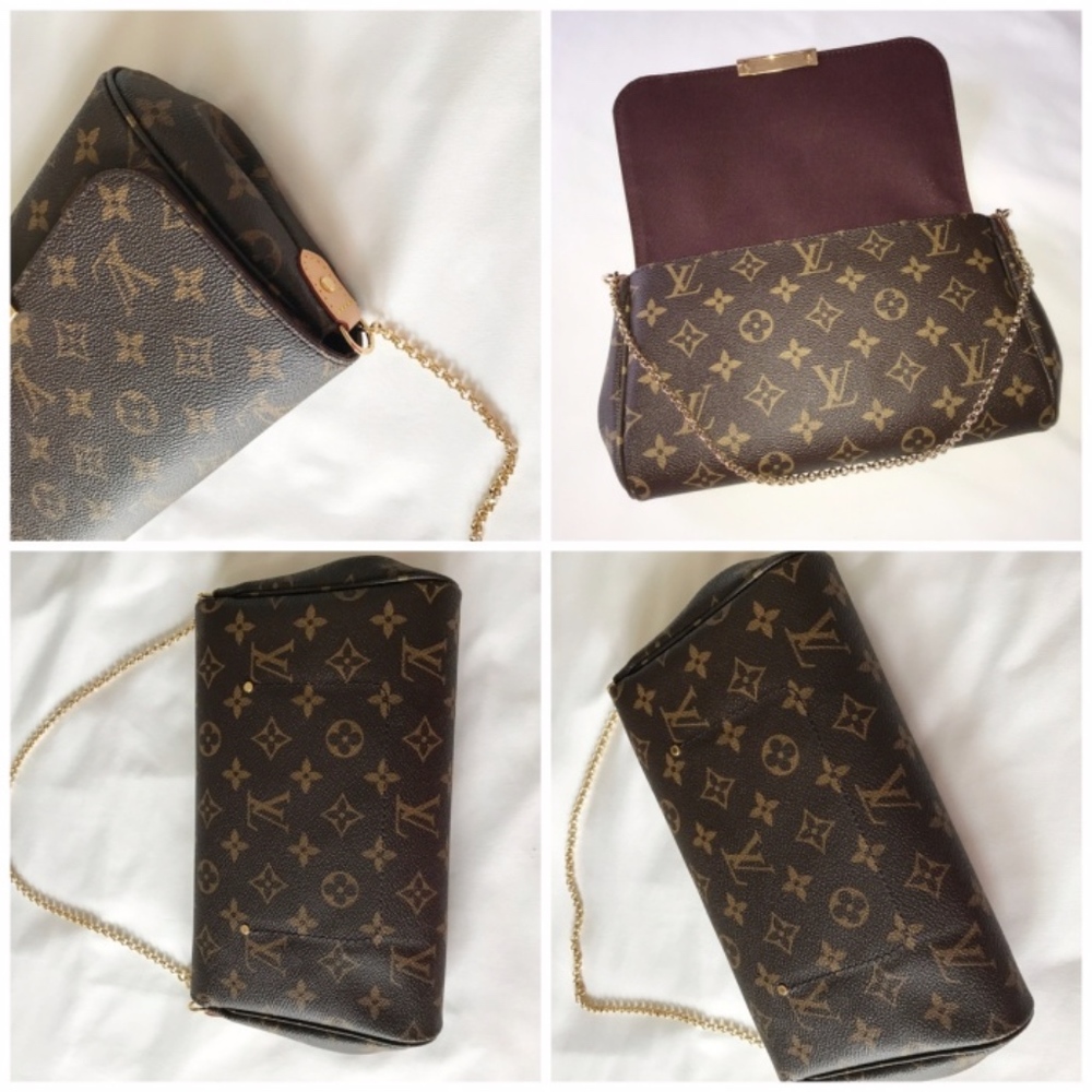New 2019 Louis Vuitton Favorite MM w Metis Strap - Picture 4 of 4